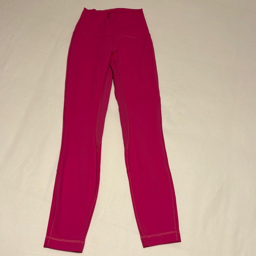 Lululemon Pink 25” Leggings Size 0